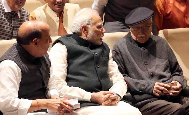 Advani’s outburst has govt red-faced