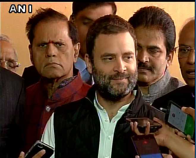 There will be ‘earthquake’ if I speak on note ban: Rahul, BJP scoffs