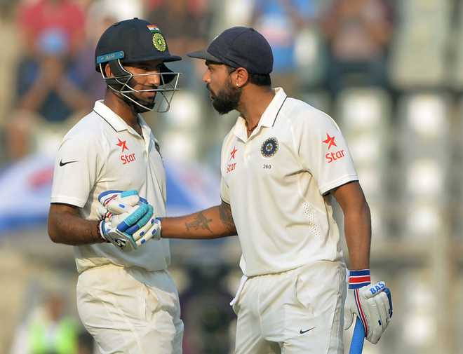 Vijay, Pujara lead India''s reply after England all out for 400