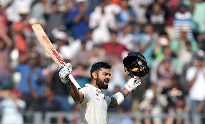 Super Virat leads India to commanding 451/7 on Day 3