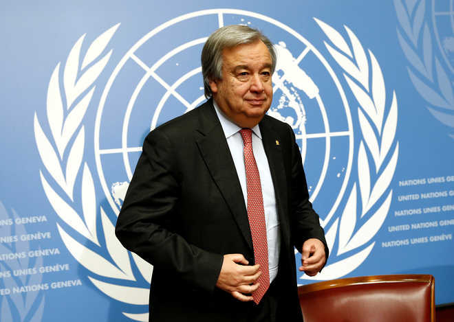 UN Secretary Gen designate Guterres to be sworn in tomorrow