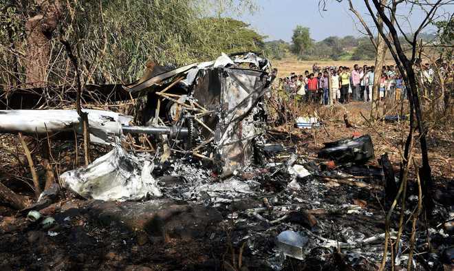 Helicopter crashes in Mumbai’s Aarey Colony; one killed