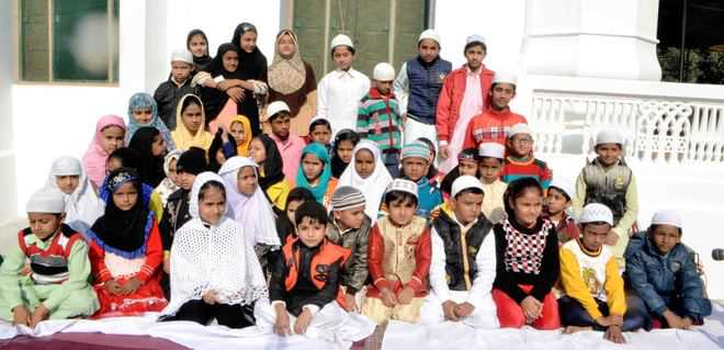 Kids convey message of love, peace