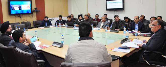 Chief Secretary reviews Central project