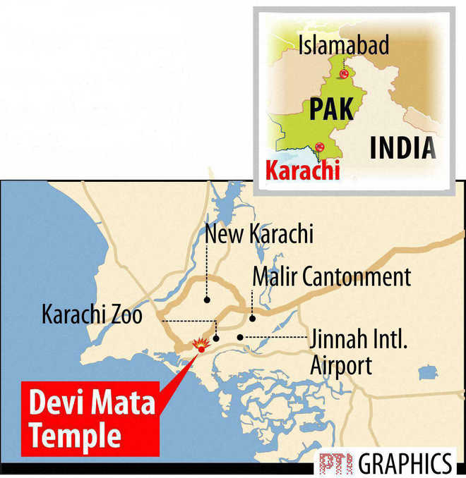 Panic grips Hindu community in Pak after temple desecrated