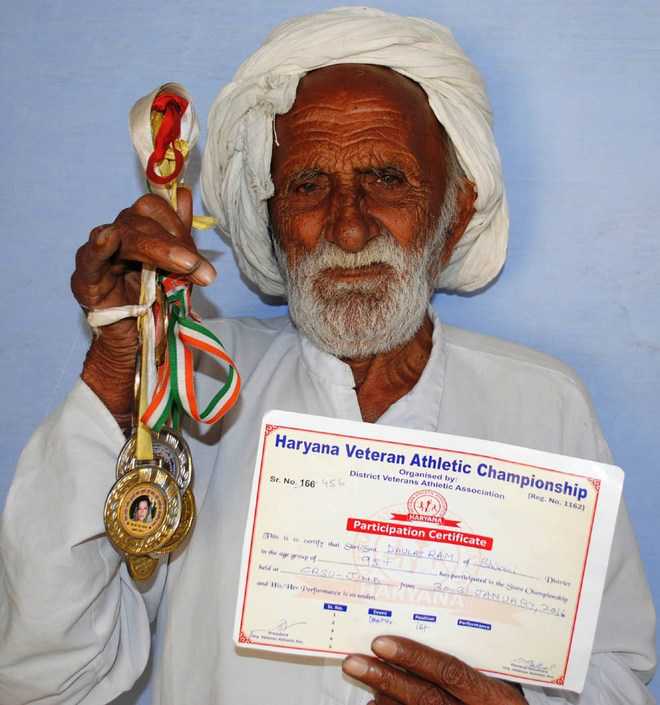 Bhiwani man wins gold  in athletic meet