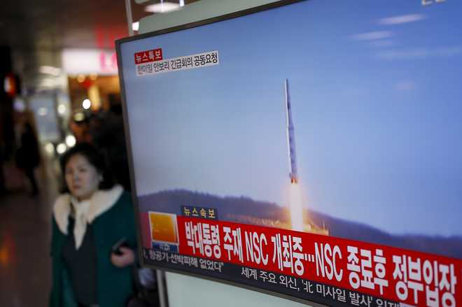 N Korea triggers fresh fury with rocket launch