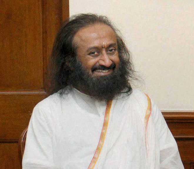 Everybody has equal right to worship: Sri Sri Ravishankar : The Tribune ...