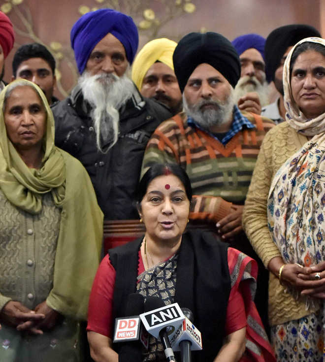 39 Indians taken hostage by ISIS in Mosul alive: Swaraj