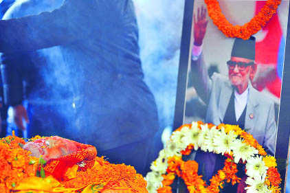 Koirala, force behind Nepal’s new Constitution, passes away