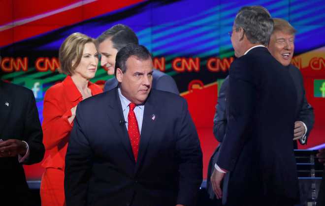 Christie, Fiorina out of Republican presidential race