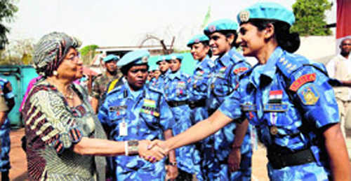 All-woman Indian peacekeeping unit an inspiration: UN chief