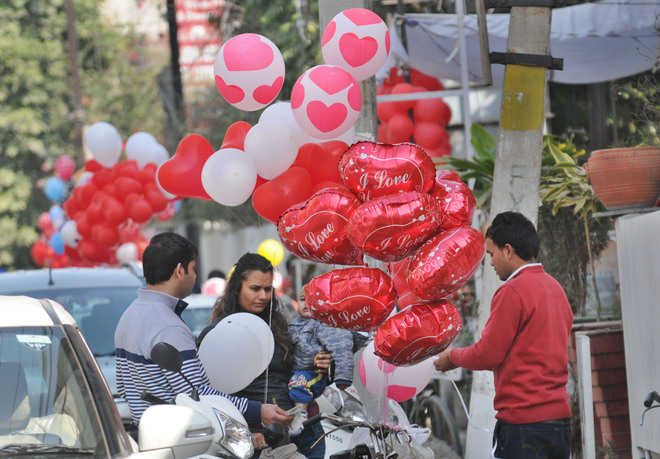 Valentine’s Day remains a low-key affair, courtesy Sunday