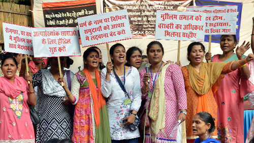 Muslim women clamour for basic rights : The Tribune India