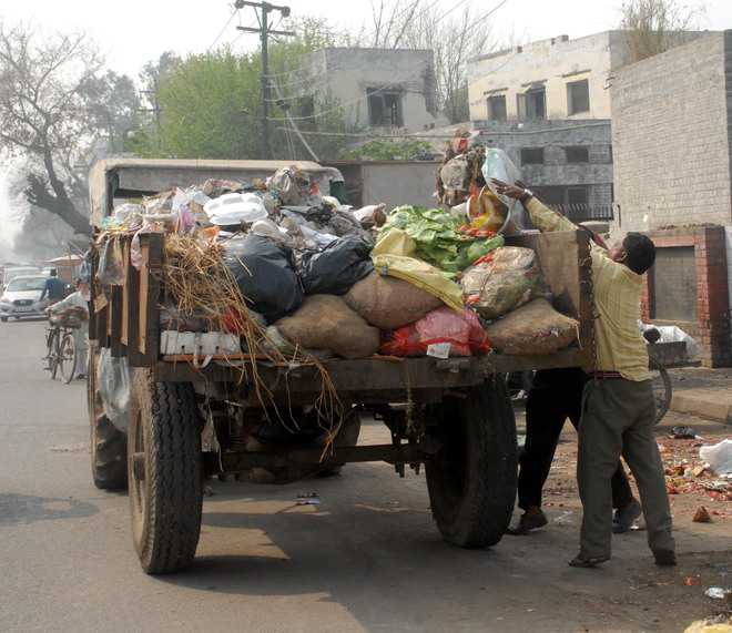 Move to purchase tractor-trailers to lift garbage in city flayed: The Tribune India