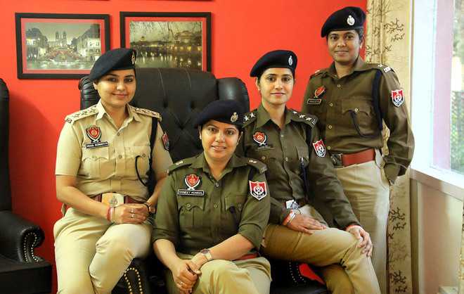 Young women officers donning khakhi make city proud