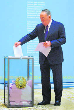 Kazakhstan’s poll could yield clue to succession