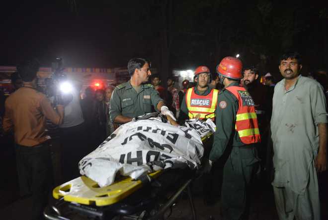 56 killed, over 200 injured in suicide blast in Lahore park