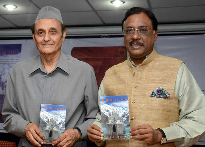 Karan Singh’s book on Kashmir released