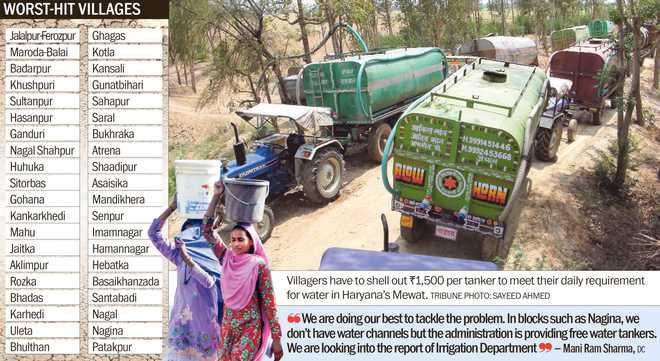 Drought, without a doubt, in Mewat
