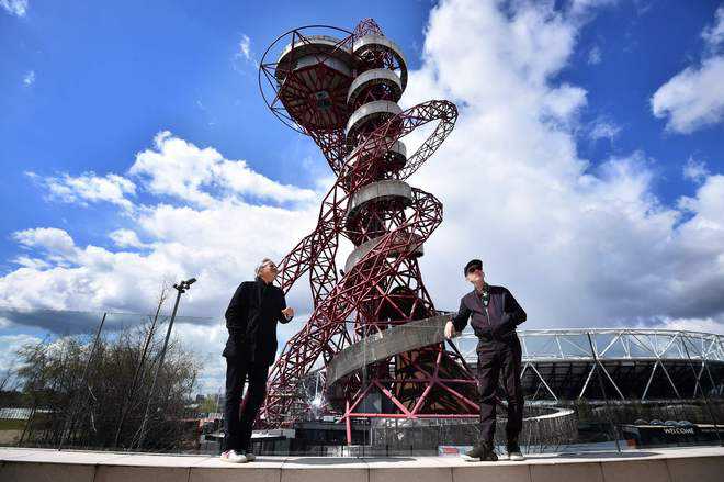 London opens world's tallest, longest tunnel slide