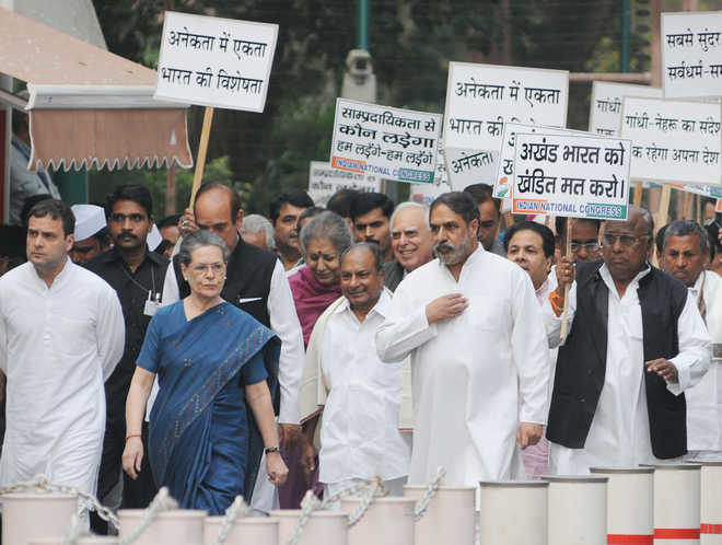 Congress to gherao Parliament on May 6