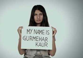 Dad died in Kargil, Gurmehar wants to make peace