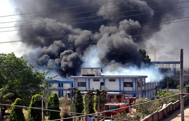 Goods worth over Rs 1 crore destroyed in factory fire