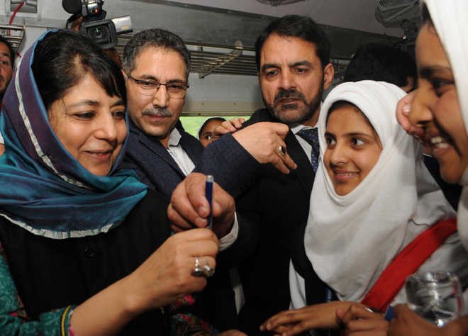 Kashmir acceded to India, not to a party: Mehbooba