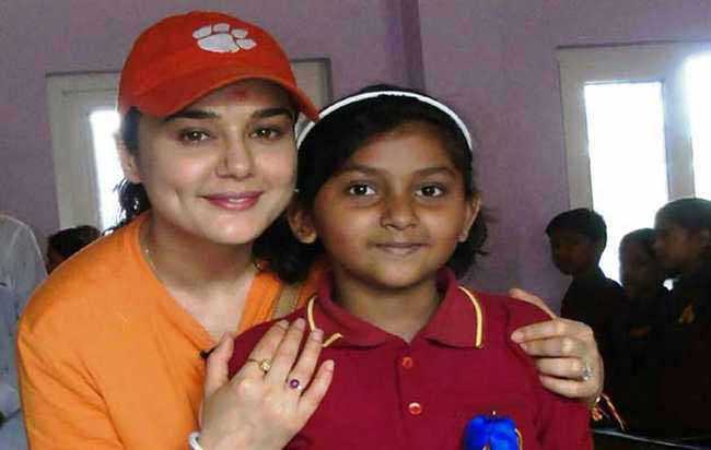 Preity Zinta spends time at orphanage