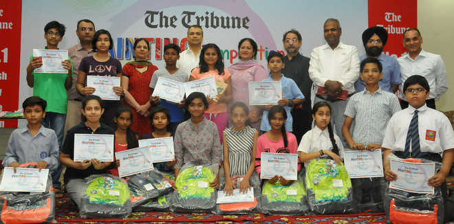 Students’ creativity comes alive on canvas : The Tribune India