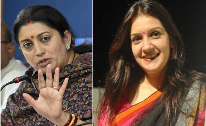 Irani, Congress leader indulge in ugly Twitter spat