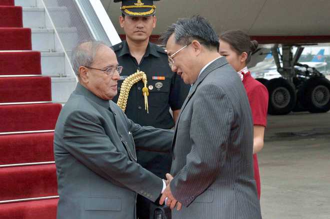 Pranab in China, likely to raise NSG membership issue