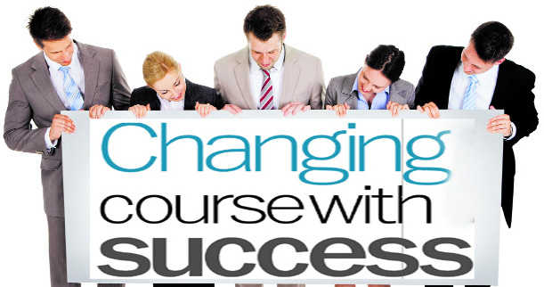 Changing course with success