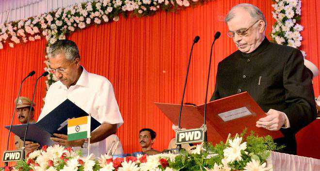 Vijayan takes oath as Kerala CM