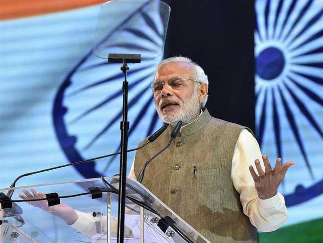 India is not standing in a corner, Modi tells Wall Street Journal
