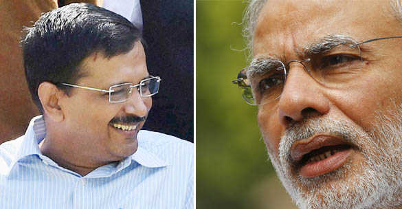 Rs 1,000 cr on Modi ads, says Kejriwal; 2 years of disappointment, says Cong
