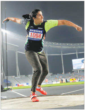 Discus thrower Seema Punia qualifies for Rio Olympics