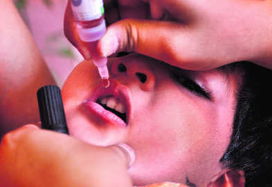 Over 35,000 children to be administered polio drops