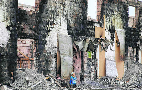 17 die in Ukraine’s elderly home fire