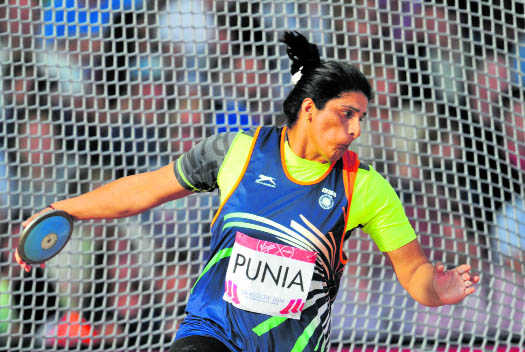 Seema Punia makes Rio cut with a golden throw
