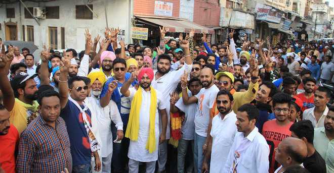 Jagruti Sex - AAP youth wing takes out anti-drug rally : The Tribune India