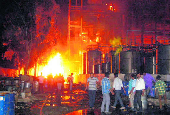Fire at pharma unit near Dera Bassi