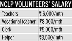 Nclp Teachers Await 9 Months Pay The Tribune India