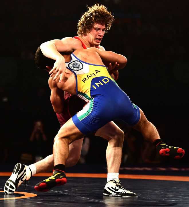 Freestyle wrestlers routed in World Cup