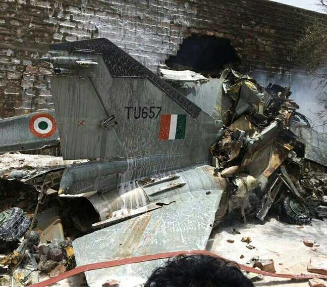MiG-27 crashes, pilot ejects safely