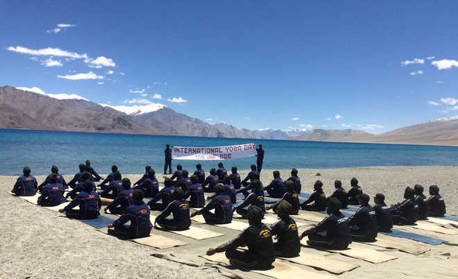 At Siachen, a new high for yoga