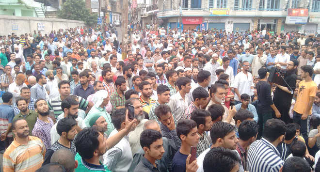 Protest in Doda over police action against youths