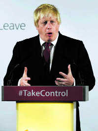 No rush to leave: Boris Johnson