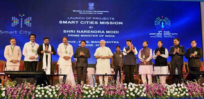 PM launches Smart City projects in Pune